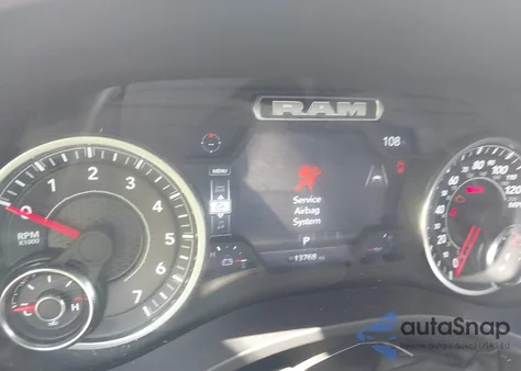 2025 Ram 1500 Big Horn 4X4 5'7 Box из США, поврежденный, VIN 1C6SRFFP3SN521880